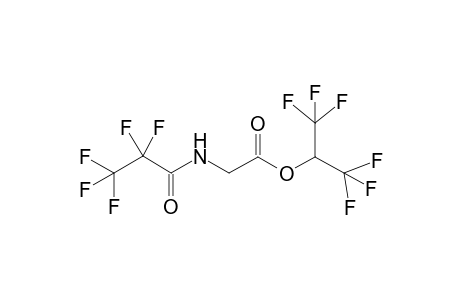 [bis(trifluoromethyl)methyl] N-[(pentafluoroethylcarbonyl]-aminoacetate
