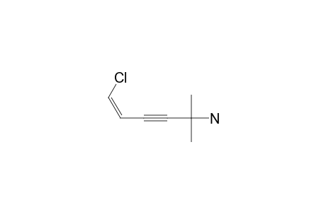 [(Z)-5-chloro-1,1-dimethyl-pent-4-en-2-ynyl]amine