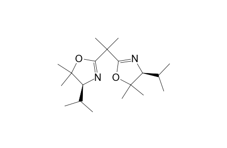 2-2'-isopropylidenebis[(4S)-4,5-dihydro-4-isopropyl-5,5-dimethyloxazole]