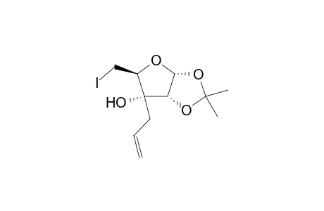 (3aR,5S,6S,6aR)-5-(iodanylmethyl)-2,2-dimethyl-6-prop-2-enyl-5,6a-dihydro-3aH-furo[2,3-d][1,3]dioxol-6-ol