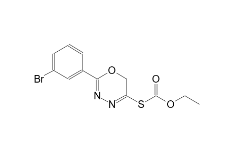 S-[2-(3-bromophenyl)-6H-1,3,4-oxadiazin-5-yl] O-ethyl thiocarbonate