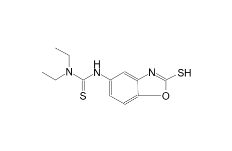N,N-diethyl-N'-(2-sulfanyl-1,3-benzoxazol-5-yl)thiourea