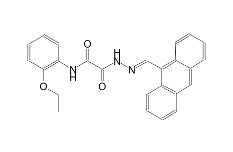 acetic acid, [(2-ethoxyphenyl)amino]oxo-, 2-[(E)-9-anthracenylmethylidene]hydrazide