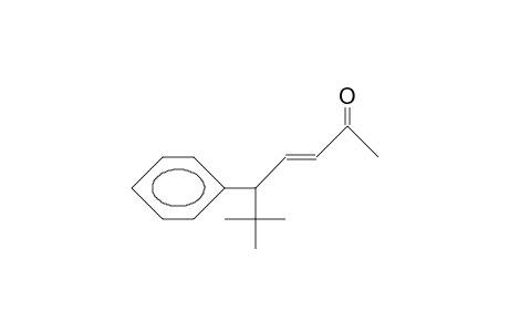 (E)-(5RS)-6,6-Dimethyl-5-phenyl-hept-3-en-2-one