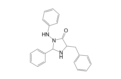2-Phenyl-3-(phenylamino)-5-benzylimidazolidin-4-one