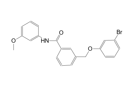3-[(3-bromophenoxy)methyl]-N-(3-methoxyphenyl)benzamide