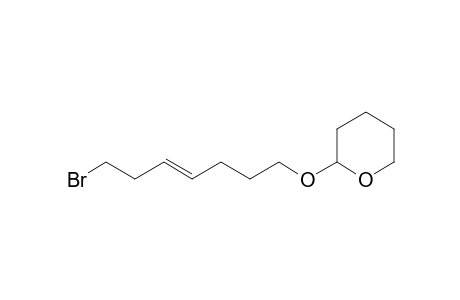 7-Bromo-1-(tetrahydropyran-2'-yloxy)hept-4-ene