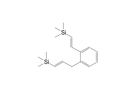 (1E)-1-(Trimethylsilyl)-3-{(E)-2-[2-(trimethylsilyl)vinyl]phenyl}prop-1-ene
