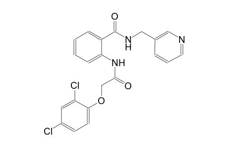 benzamide, 2-[[(2,4-dichlorophenoxy)acetyl]amino]-N-(3-pyridinylmethyl)-