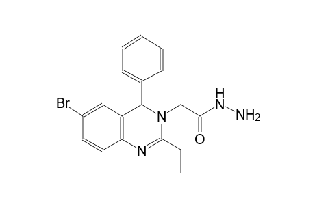 2-(6-bromo-2-ethyl-4-phenyl-3(4H)-quinazolinyl)acetohydrazide