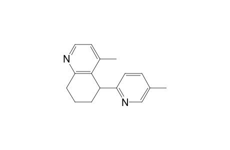 4-Methyl-5-(5-methyl-2-pyridyl)-5,6,7,8-tetrahydroquinoline