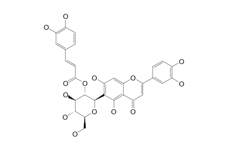 LUTEOLIN-6-C-(2''-O-TRANS-CAFFEOYL-GLUCOPYRANOSIDE)