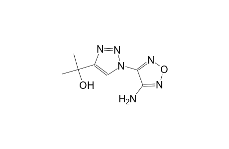 2-[1-(4-amino-1,2,5-oxadiazol-3-yl)-1H-1,2,3-triazol-4-yl]-2-propanol