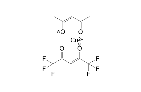 copper(II) (Z)-1,1,1,5,5,5-hexafluoro-4-oxopent-2-en-2-olate (Z)-4-oxopent-2-en-2-olate