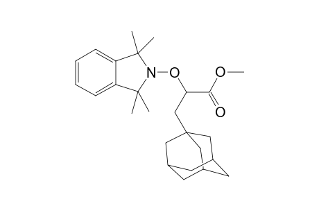 2-[2'-(1"-Adamantyl)-1'-(methoxycarbonylethoxy)]-1,1,3,3-tetramethylisoindoline