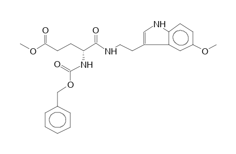 (L)-N-BENZYLOXYCARBONYL-GAMMA-METHYL-N-[2-(5-METHOXY-3-INDOLYL)ETHYL]ISOGLUTAMIDE