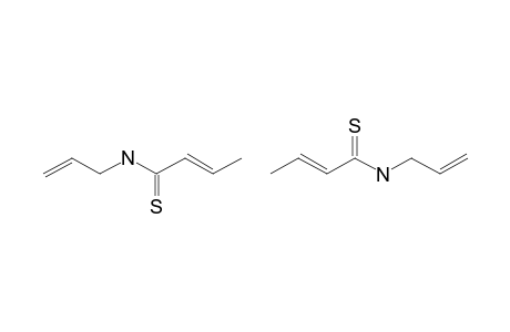 N-ALLYL-2-BUTENETHIOAMIDE;MIXTURE-OF-ISOMERS