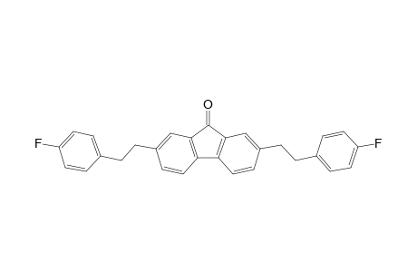 2,7-bis[2'-(4''-Fluorophenyl)ethyl]-9H-fluoren-9-one