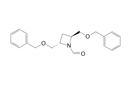 (2S,4S)-2,4-Bis(benzyloxymethyl)azetidine-1-carbaldehyde