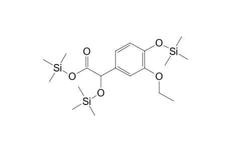 2-(3-Ethoxy-4-trimethylsilyloxy-phenyl)-2-trimethylsilyloxy-acetic acid trimethylsilyl ester