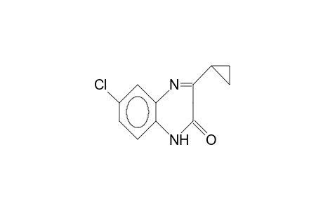 7-Chloro-4-cyclopropyl-2,3-dihydro-1H-1,5-benzo-diazepin-2-one