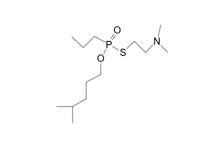 4-Methylpentyl S-2-(dimethylamino)ethyl propylphosphonothiolate