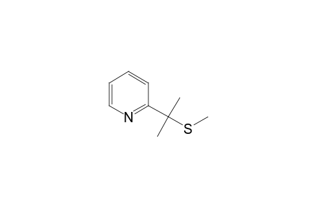 2-(2-methylsulfanylpropan-2-yl)pyridine