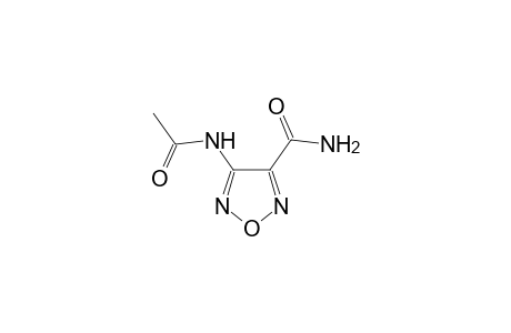 3-acetamido-4-carbamoylfurazane