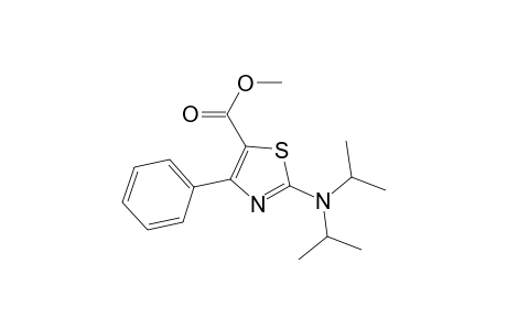 Methyl 2-[Bis(1-methylethyl)amino]-4-phenylthiazole-5-carboxylate