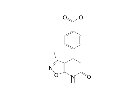 Methyl 4-(3-methyl-6-oxo-4,5,6,7-tetrahydroisoxazolo[5,4-b]pyridin-4-yl)benzoate