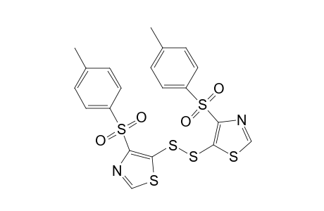 5,5'-dithiobis[4-(p-tolylsulfonyl)thiazole]