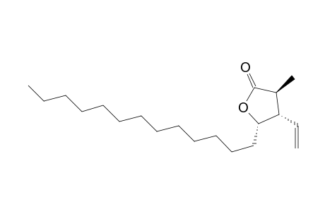(3S,4S,5S)-3-Methyl-2-oxo-5-tridecyl-4-vinyltetrahydrofuran
