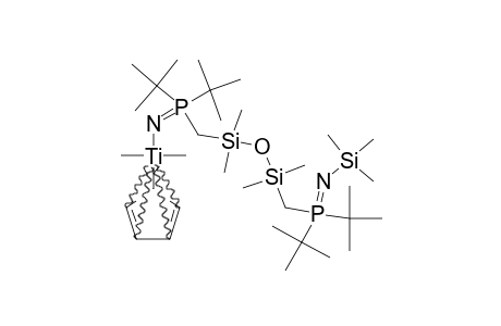 [CP-TI-ME2-NP(T-BU)2-CH2-SIME2OSIME2-CH2-P(T-BU)2-NSIME3]