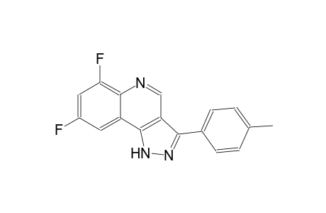 6,8-difluoro-3-(4-methylphenyl)-1H-pyrazolo[4,3-c]quinoline