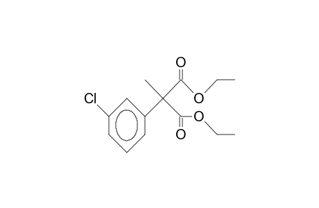 3-Chloro-phenyl-(methyl)-malonic acid, diethyl ester