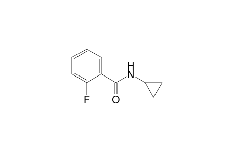 Benzamide, N-cyclopropyl-2-fluoro-