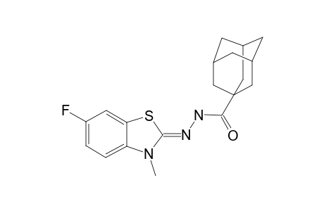 ADAMANTANE-1-CARBOXYLIC_ACID_(6-FLUORO-3-METHYL-3-H-BENZOTHIAZOL-2-YLIDENE)-HYDRAZIDE