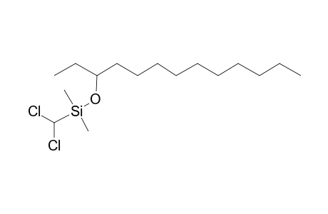 3-Dimethyl(dichloromethyl)silyloxytridecane