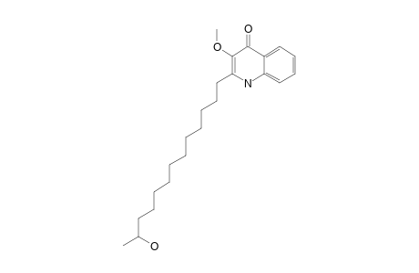 2-(12-HYDROXYTRIDECANYL)-3-METHOXY-4-QUINOLONE