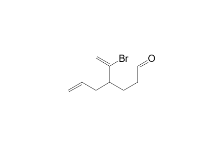 4-(1'-Bromoethenyl)hept-6-enal