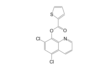 2-thiophenecarboxylic acid, 5,7-dichloro-8-quinolinyl ester