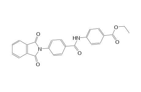 benzoic acid, 4-[[4-(1,3-dihydro-1,3-dioxo-2H-isoindol-2-yl)benzoyl]amino]-, ethyl ester