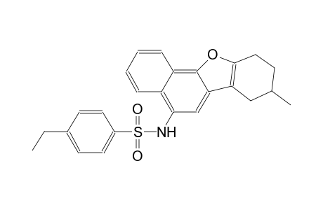 benzenesulfonamide, 4-ethyl-N-(7,8,9,10-tetrahydro-8-methylnaphtho[1,2-b]benzofuran-5-yl)-