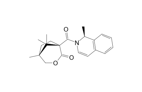 (1S,5R)-5,8,8-Trimethyl-1-[(1S)-1-methyl-1,2-dihydroisoquinolin-2-ylcarbonyl]-3-oxabicyclo[3.2.1]octan-2-one