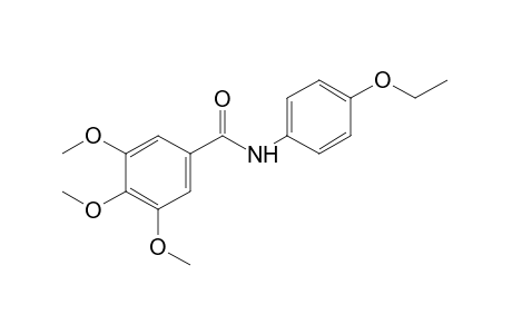 3,4,5-trimethoxy-p-benzophenetidide