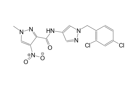 N-[1-(2,4-dichlorobenzyl)-1H-pyrazol-4-yl]-1-methyl-4-nitro-1H-pyrazole-3-carboxamide