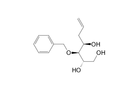 (2S,3S,4R)-3-(phenylmethoxy)-6-heptene-1,2,4-triol