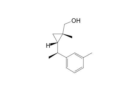 [(1S*,2S*)-1-methyl-2-((S*)-1-(3-Methylphenyl)ethyl)cyclopropyl]Methanol