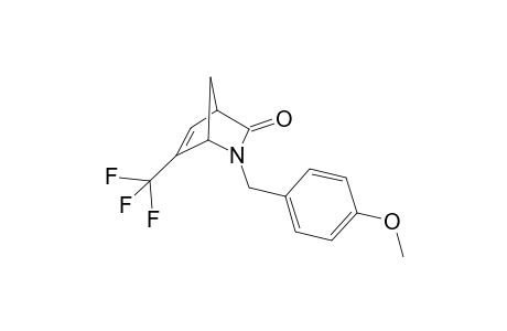 2-(p-Methoxybenzyl)-6-(trifluoromethyl)-2-azabicyclo[2.2.1]hept-5-en-3-one