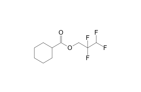 Cyclohexanecarboxylic acid, 2,2,3,3-tetrafluoropropyl ester
